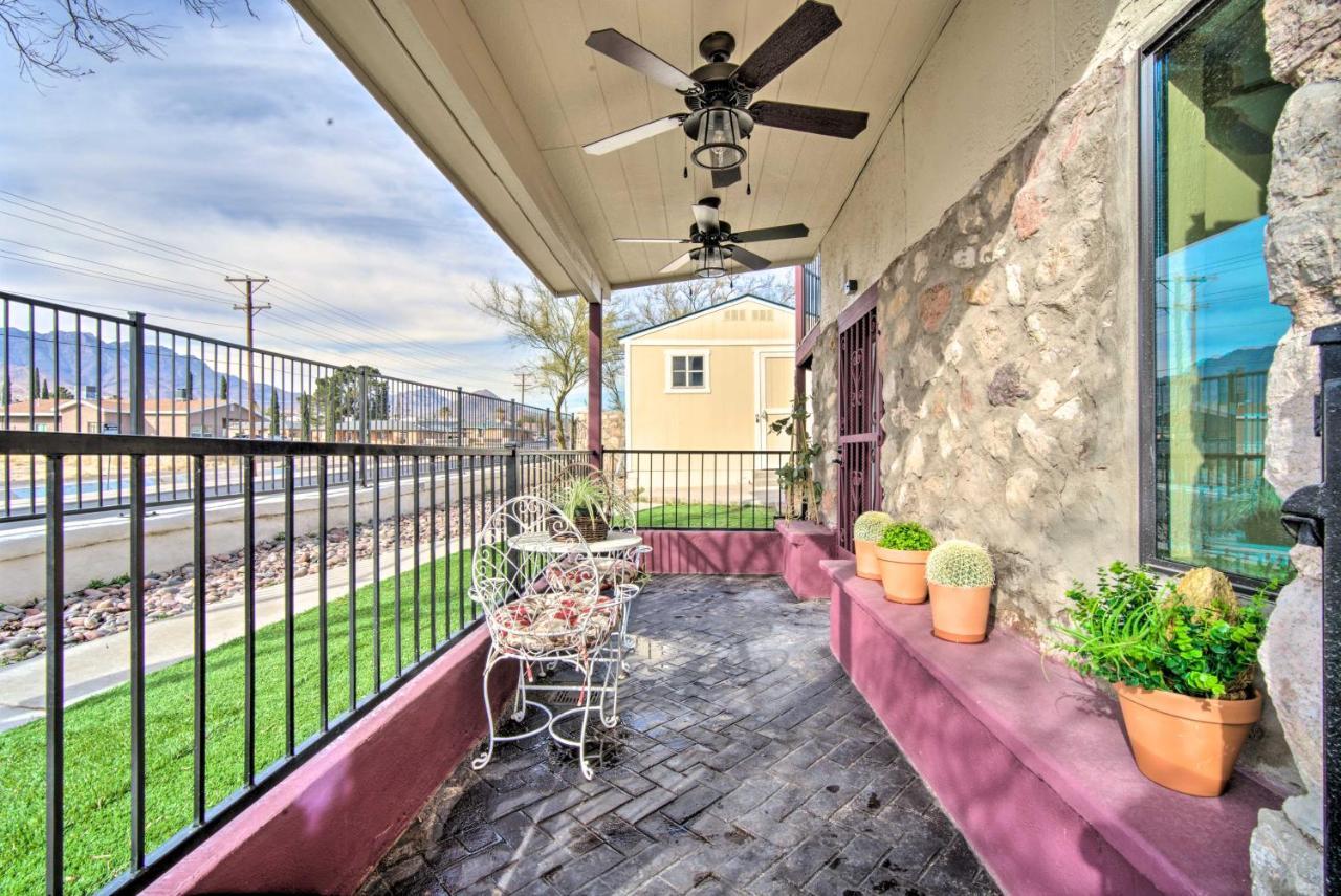 Cozy El Paso Studio With Patio About 5 Mi To Utep! 아파트 외부 사진